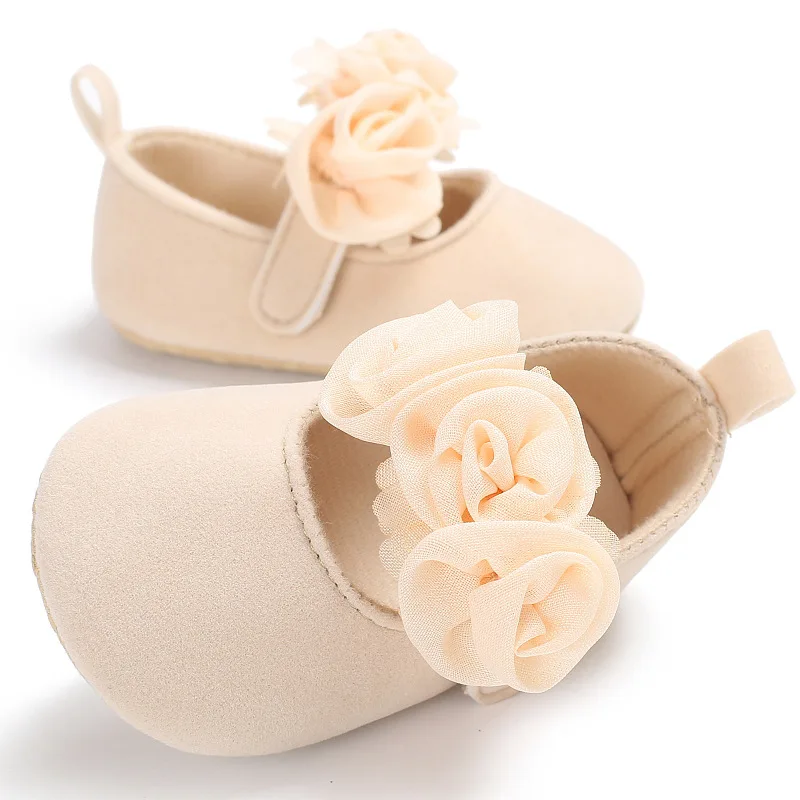 

Newborn Baby Girls Toddler Crib Shoes Pram Soft Sole Prewalker Anti-slip Sneakers Shoes FJ88