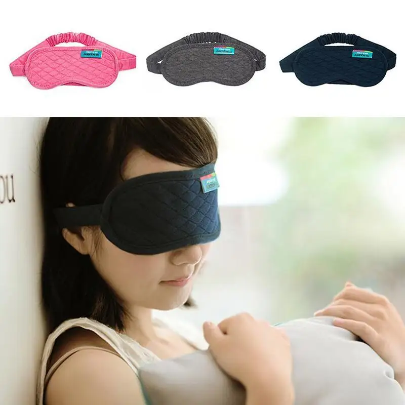 

3D Sleep Eyeshade Natural Sleeping Eye Cover Mask Eye Patch Women Men Soft Portable Blindfold Travel Eyepatch U1