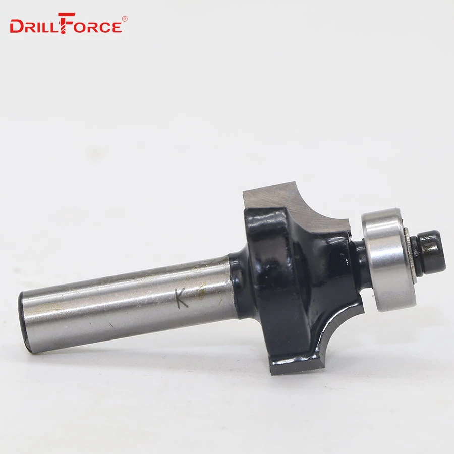 Drillforce 8 мм фрезы из карбида вольфрама Roman Ogee Dovetail угловая круглая бухта коробка V