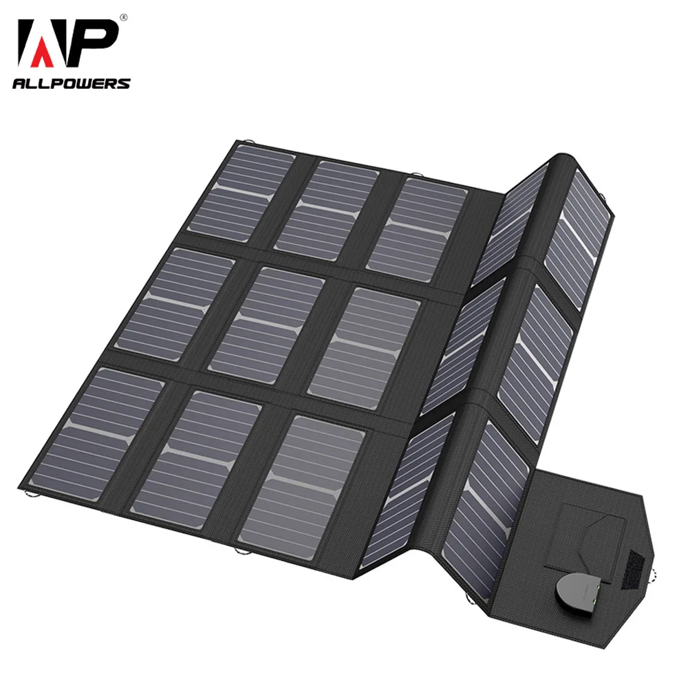 ALLPOWERS Mobile Phone Chargers Smartphone Charger 5V 12V 18V 100W USB DC Solar Panel Battery Pack