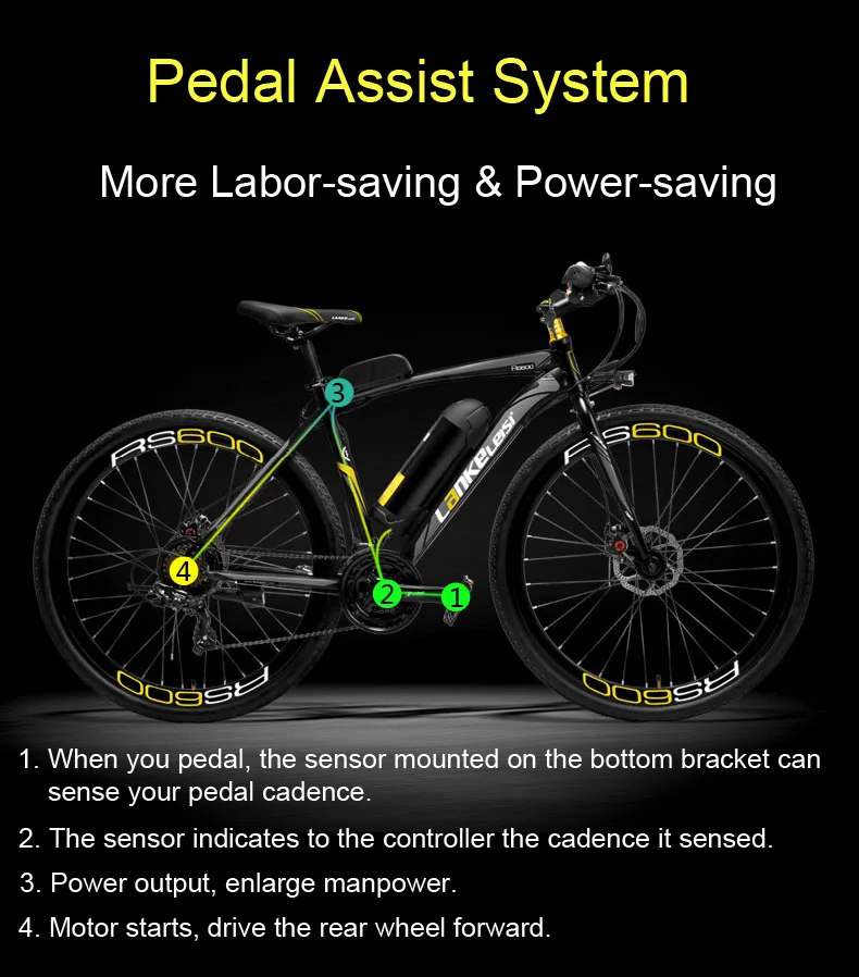 Best New, 700C, 36V 10A/15/20A, 300W, Electric Road Bike, Disc Brake, Aluminum Alloy Frame, Long Endurance. 6