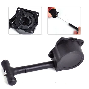 

LETAOSK High Quality High Quality Black R020 Pull Starter Replacement Fit for VX16 18 SH21 Nitro Engine RC 1/10 Car