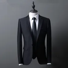 Индивидуальные Последняя мода бизнес формальный мужской пиджак Свадебные Жених дружки костюм платье