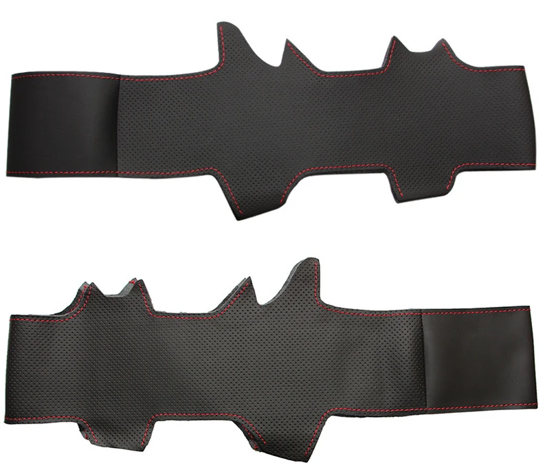 Toyota-Highlander 2008-2013 Toyota Camry 2007-2011 Black Artificial Leather Auto Steering Wheel Covers