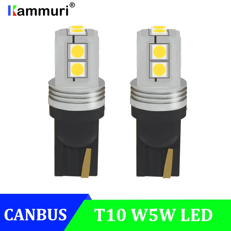 T10 светодиодный W5W 12 V автомобильные грузовые парковочный зазор Подсветка салона