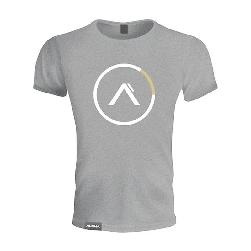 2019 Cotton Gym Shirt Sport T Shirt Men Short Sleeve Running Shirt Men Workout Training Tees Fitness Top Sport T-shirt Rashgard