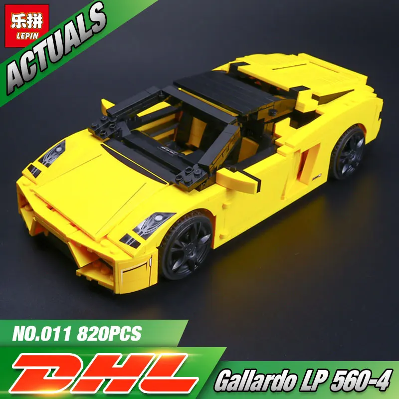 

NEW 820Pcs Yile 011 Creative Technic Series The Out of Print Super Sports Car Building Blocks Bricks Educational kids Toys 8169