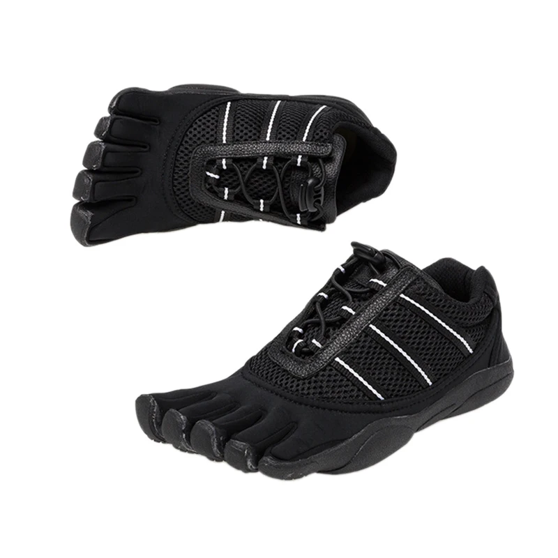 

Men's Anti-Skid Outsole Five Finger Toes women Outdoor Waking hiking climbing Shoe Breathable Lightweight 5 Toe Shoes