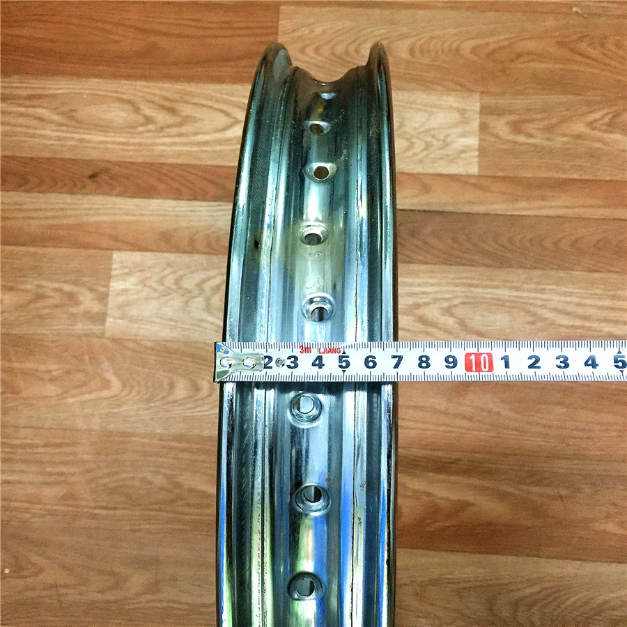 Motorcycle Wheel Motorcycle Rim 1.4/1.6/1.85/2.15/2.50/3.00x15x16x17x18x19x21 Rims 1pcs 36 Holes Stainless Steel 1.6X21