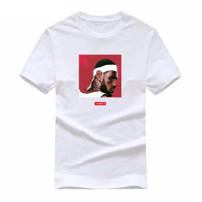 lebron james white t shirt