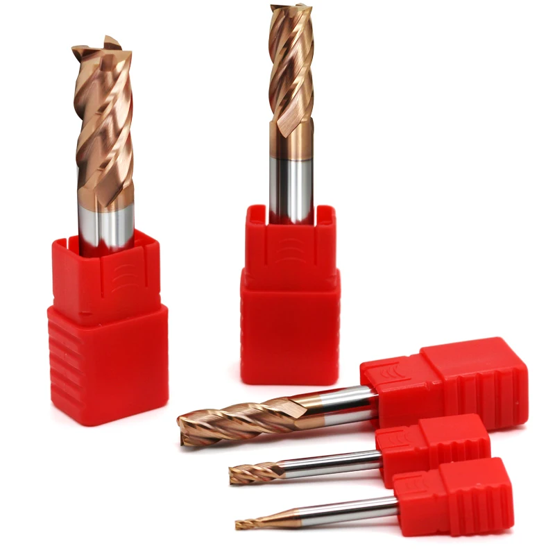 

HRC60 D2R0.2~12R1 Corner Radius end mill4Flute high quality lathe spindle for high speed machine
