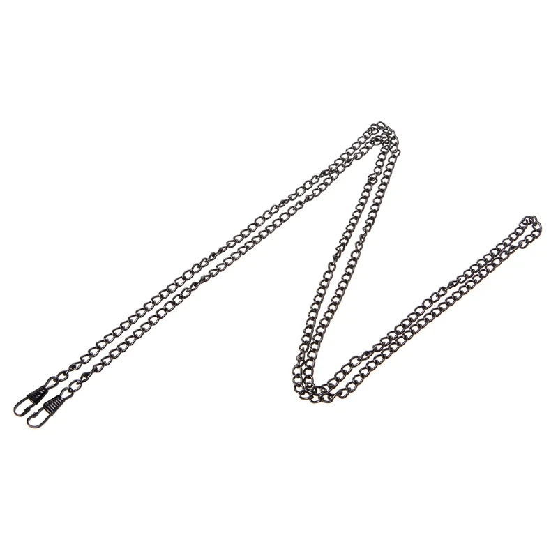 THINKTHENDO Purse Bag Strap Cross body Replacement DIY Shoulder Handbag Handle Metal Chain Strap Chain Bag Accessories