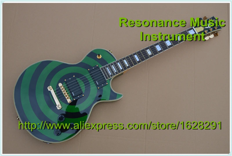 

100% Real Pictures Zakk Wylde Bullseye Signature Custom Suneye LP Electric Guitar Kits & Body Available