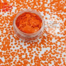 TCH305 3,0 мм Размер устойчив к растворителям мате цвета звезды блески различной формы для лака для ногтей, дизайна ногтей или другого DIY украшения