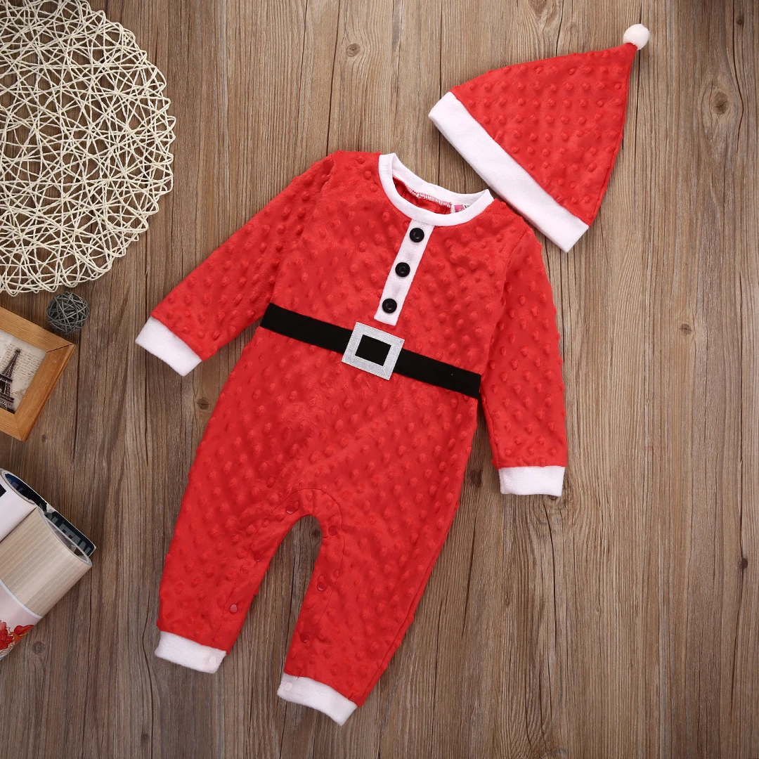 Christmas Newborn Baby Boys And Girls Clothes