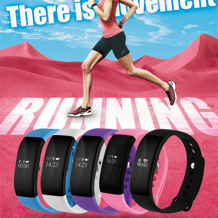 

Smart health bracelet bluetooth smartwatch fitness tracker heart rate waterproof smart sport bracelet for iphone android phone