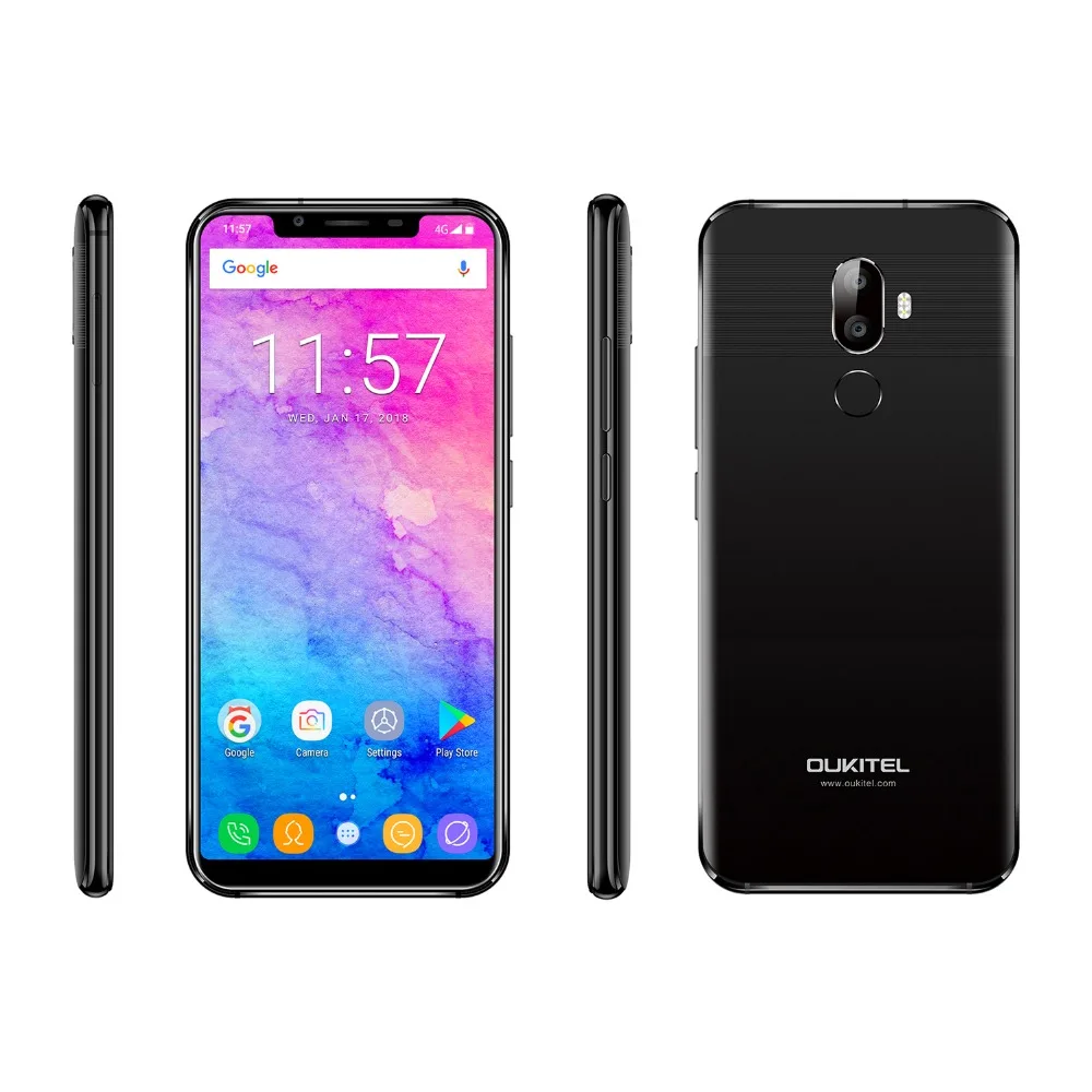 OUKITEL U18 5 85 &quotHD 21:9 полный Дисплей мобильный телефон 4G Оперативная память 64G