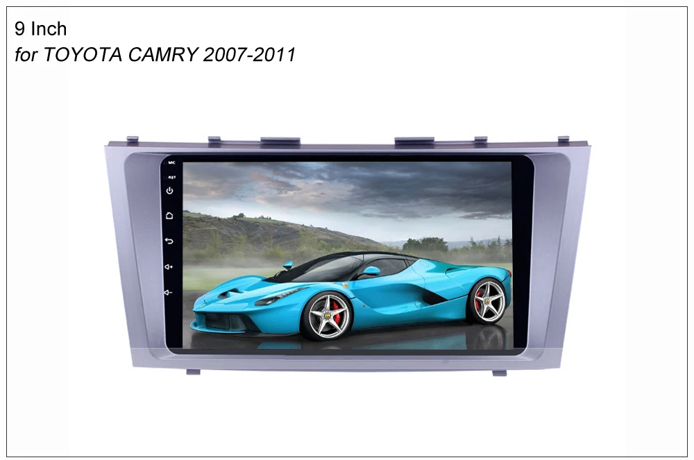 Perfect SINOSMART 2.5D IPS 1G/2G Car Audio GPS Navigation Player for Toyota ALPHARD/CAMRY 32EQ DSP, 4G SIM Card Slot Optional 8