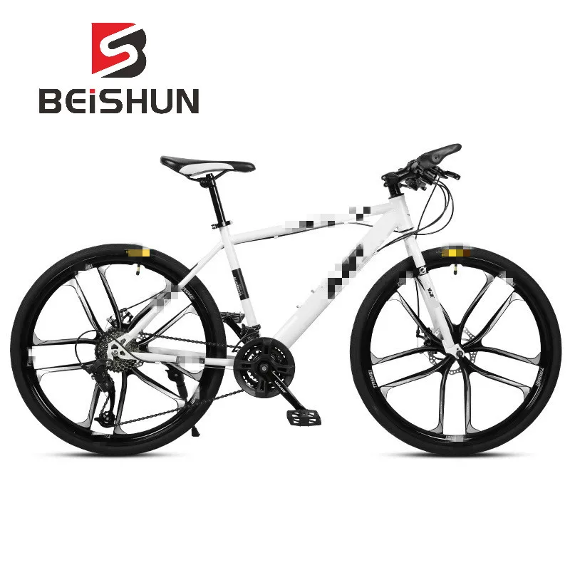 Sale Adult Mountain Bike 26 Inch Speed Shift Double Disc Brakes Ten Knife Wheel Bicycle Male and Female Students Bicycle 3