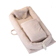 Портативное детское одеяло для новорожденных, съемная детская кроватка, подушка для отдыха, колыбель, люлька для путешествий