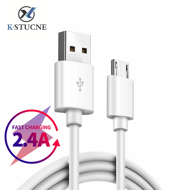 

Micro USB Cable 2.4A Fast Charging Sync Data USB Cable Mobile Phone Android Adapter Charger Cable For Samsung Sony HTC LG Cable