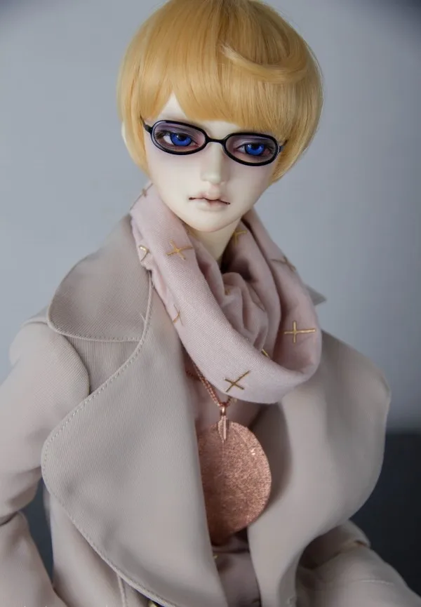 BJD куклы высокотемпературные синтетические парики для 1/3 1/4 1/6 BJD DD SD MSD YOSD куклы короткие каштановые золотые волосы парики куклы аксессуары