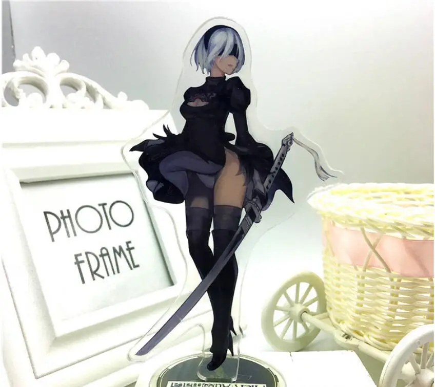Японское аниме NieR:Automata акриловая модель на подставке Toys Sakura Фигурка 15 см