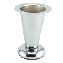 Упаковка из 4 шт.) Хромированная Мебель ножки железный шкаф стол диван стул ноги H = 100 мм