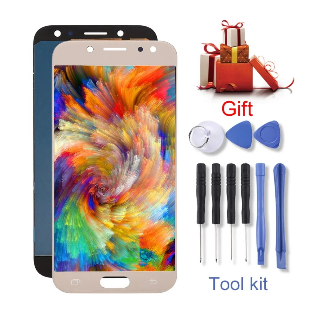 

New for Galaxy J5(2017)/J530/3/330/7/730/7 Max/G615/110/727/7 /700Original LCD Screen+Digitizer AssemblyReplacement repair(GOLD)