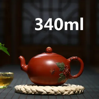 

Chinese Yixing Clay Tea pot Ceramic Teapot Zisha Teapot 340ml New Arrived High Quality With Gift Box Safe Packaging