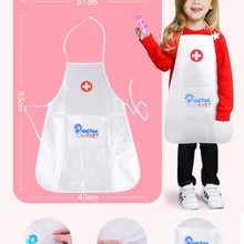 1 шт. притворяться, играть доктор Костюмы игрушки дети играют роль медсестры доктор набор игрушек для подарок для девочек Прямая