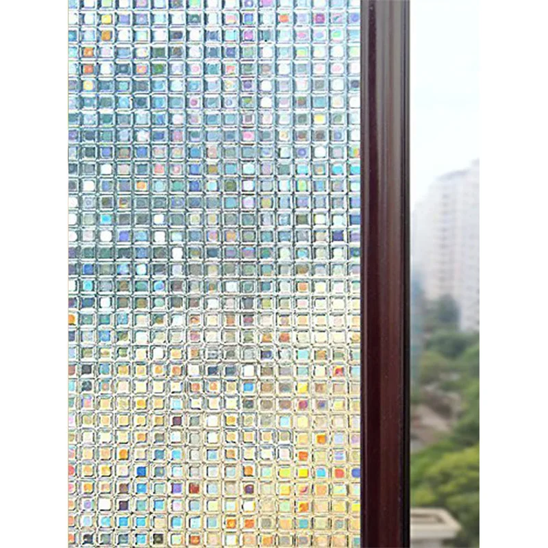 

Decorative Window Film Non Glue 3D Static Decorative Privacy Window Films