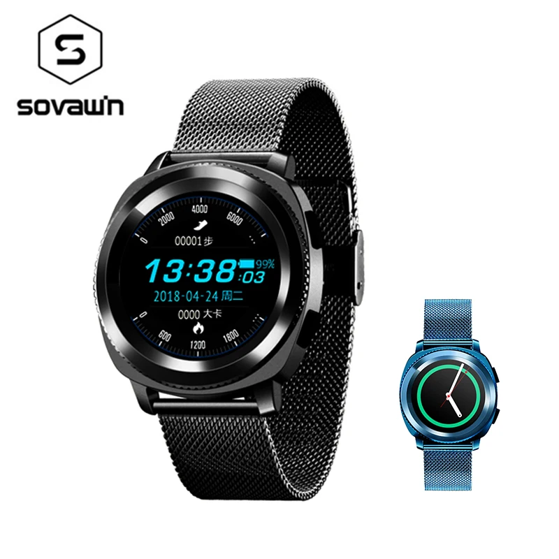 

L2 IP68 Waterproof 1.3' inch Smart Watch MTK2502 Bluetooth Sport Wristwatch Support SMS Push Heart Rate Sleep Monitor Music Play