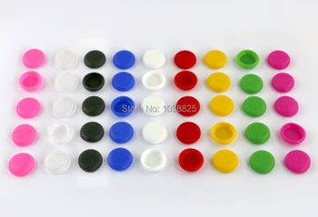

7 colors New TPU Silicone Cover Joystick Grips Case cap for PS4 Controller 100pcs/lot