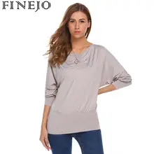 2019 Women Batwing Sleeve T Shirt Tops Casual Long Sleeve T-shirt Spring Autumn Pullover Solid Femininas Tee tshirts Plus Size 2019 Women Batwing Sleeve T Shirt Tops Casual Long Sleeve T-shirt Spring Autumn Pullover Solid Femininas Tee tshirts Plus Size