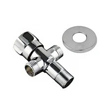 Клапан горячей и холодной воды Тип Т три порта латунный корпус