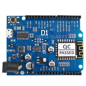 

ESP8266 D1 Board ESP-12E/F Wi-Fi Development Board Module Usable for Arduino UNO IDE