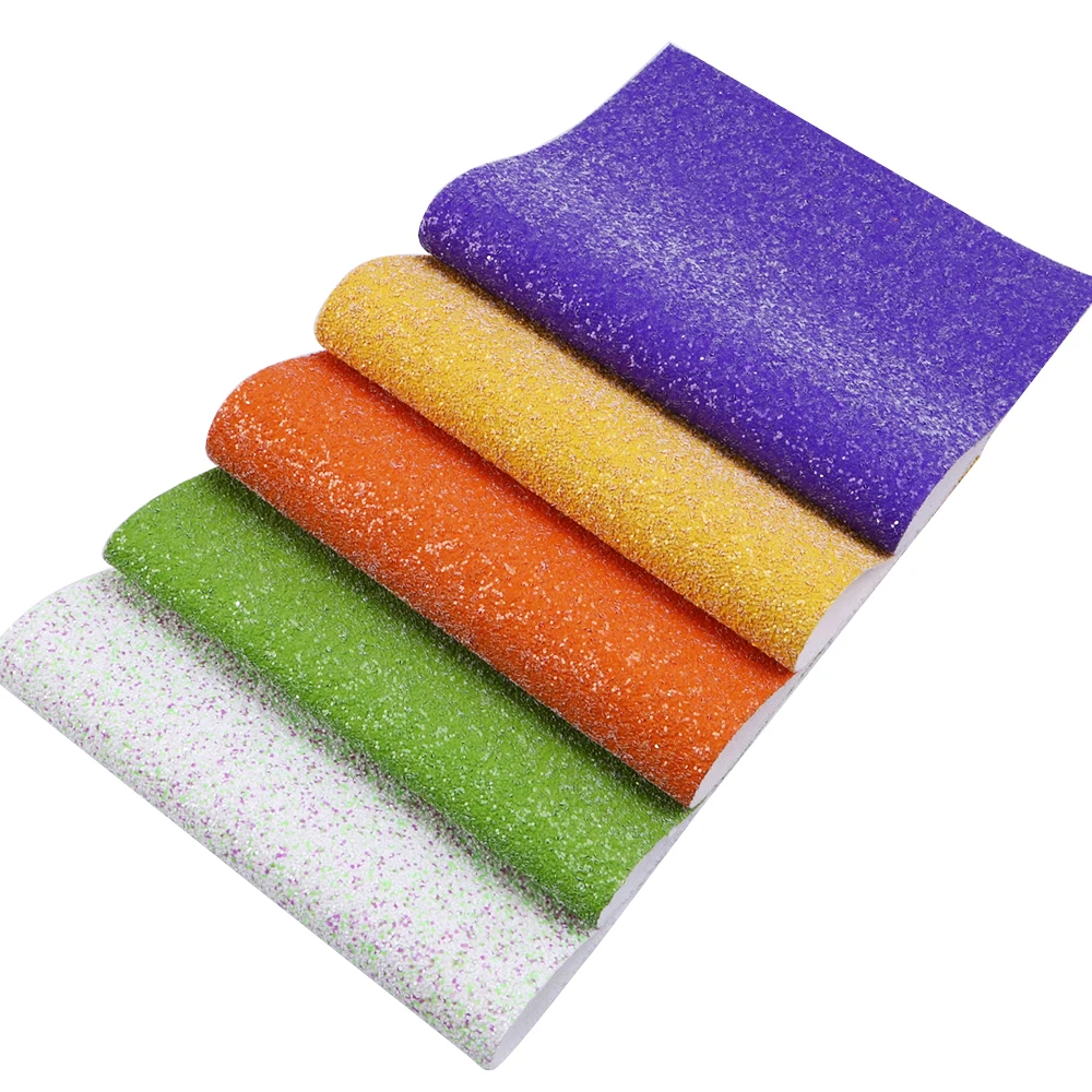 

New 20*34cm Shiny Glitter Vinyl Synthetic Leather Patchwork For Hair Bow Handbags Wallet Phone Cover DIY,1Yc4255