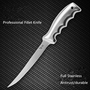 

Free Shipping NEEF Stainless Steel Kitchen Fillet Knife Fish Boning Knife Eviscerating Meat Knife Shaving Segmentation Knives