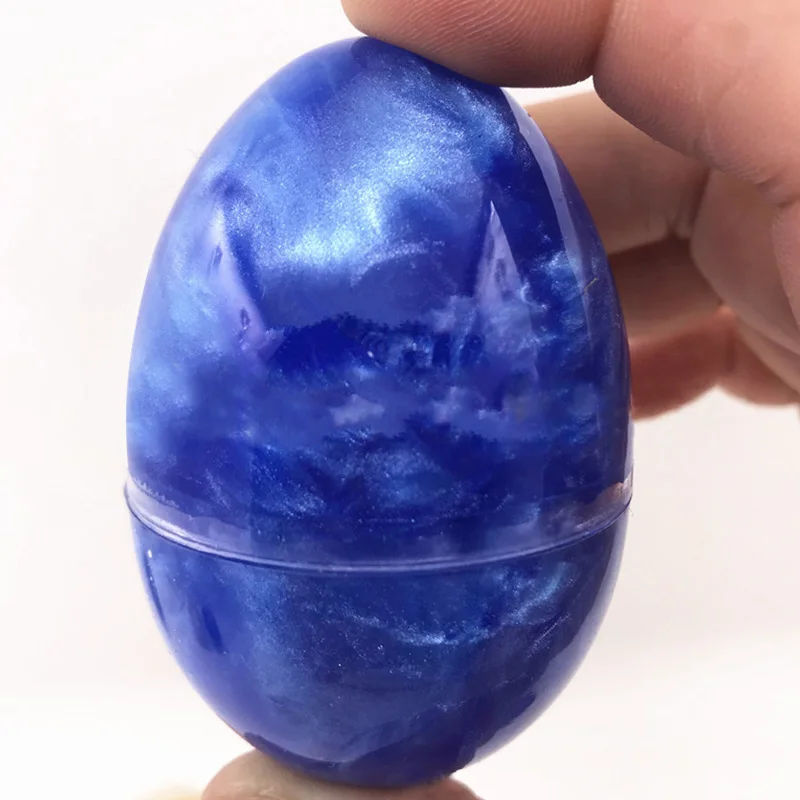 Rosana Slime Egg мягкая ПЛАСТИЛИНОВАЯ глина Кристалл Красочные облака грязи пластилиновые игрушки безопасный антистресс Пластилин подарок для детей - Цвет: Blue