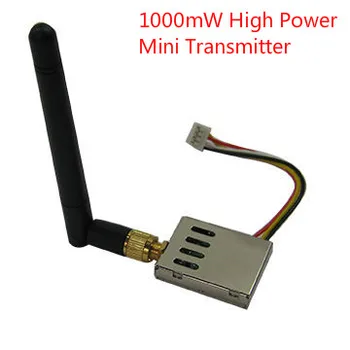 

Mini High Power 1.2G 1000mW FPV Transmitter 1.2Ghz Drone Video Sender and Receiver with 12 Channels