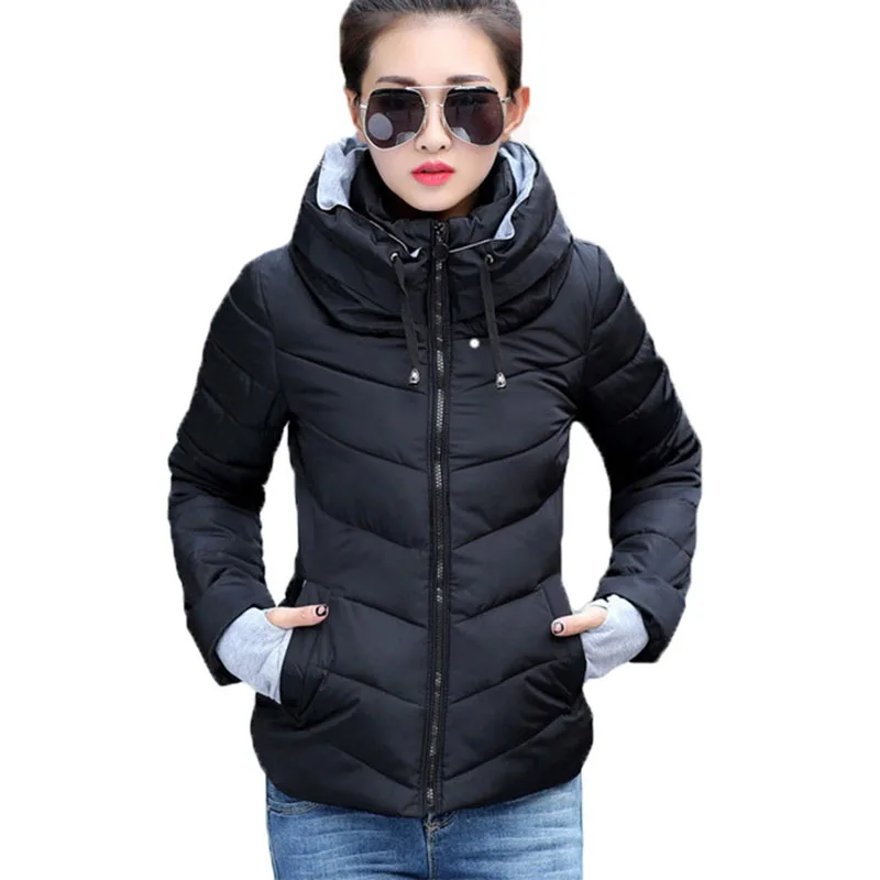 2018 Women Autumn Winter Jacket Warm Parkas Plus New Ladies...
