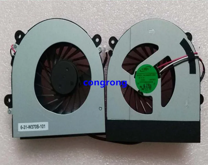 Вентилятор для охлаждения процессора ноутбука Clevo W150 W150er W350 W350ETQ W370 W370ET Series AB7905HX-DE3