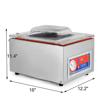 

High performance food sealed 100% vacuum table top vacuum packing machines, commercial vacuum sealer