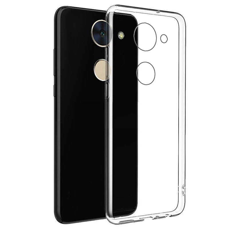 Для Huawei Y7 Prime полная упаковка прозрачный ультратонкий защитный чехол для