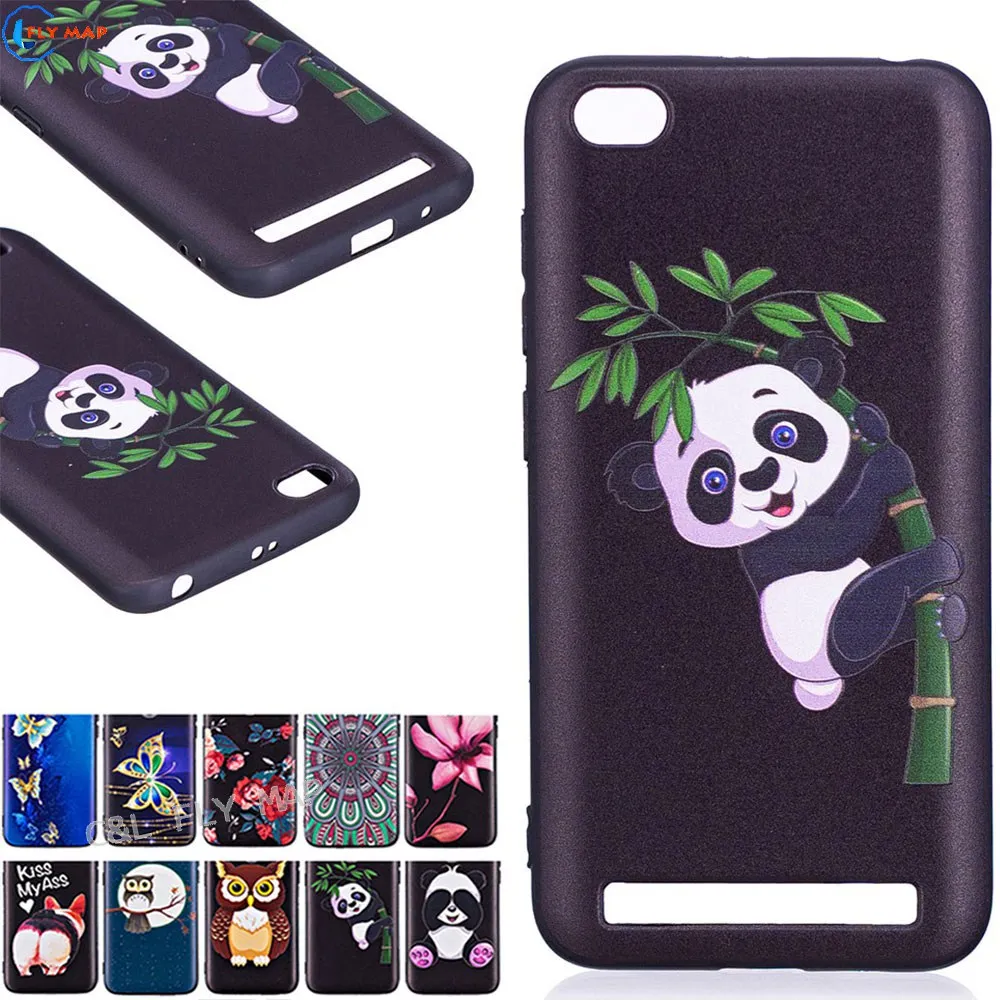 Emboss TPU Case For Xiaomi Redmi 5A 5 A Redmi5A Shell For Xiaomi Redmi A5 Red mi 5A Soft Silicone Phone Protector Cover Coque