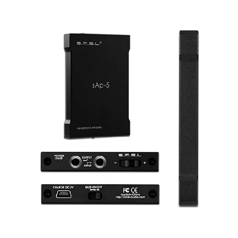 SMSL SAP 5 Amplifiers EQ Portable Headphone Amplifier