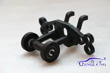 RC parts Rise head wheelie bar with 2 wheel for Traxxas SUMMIT E-REVO