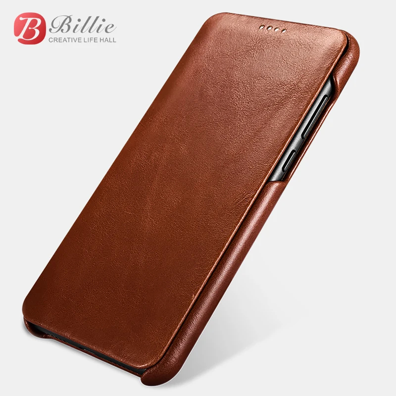 

For Huawei P20/P20 Pro Case Luxury Slim Hard Vintage Genuine Leather Armor Flip Full Protective Back Phone Case Cover Funda Capa