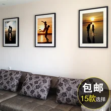 Спальня гостиная украшения картина фрески проход Свадебный номер кровать диван фон для влюбленных